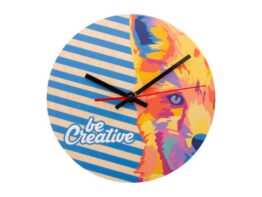 BeTime Wood D, custom wall clock