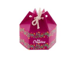 CreaBox HexaCord S, hexagonal gift box