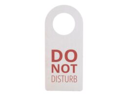 Disturb Wood, custom door hanger