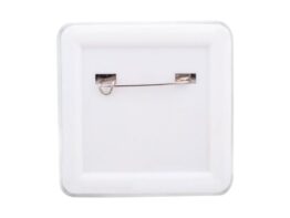 SquareBadge Maxi, pin button badge
