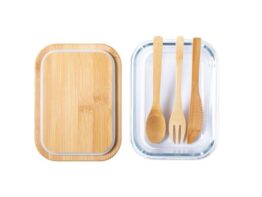 Cuttata, glass lunch box