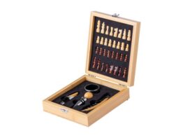 Kaspar, chess wine set