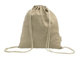 Dropex, recycled cotton drawstring bag