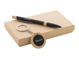Specuset, pen and keyring set
