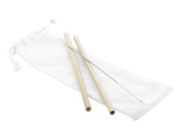 BooSip, bamboo straw set