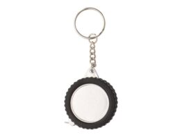 Wheel, keyring with tape measure