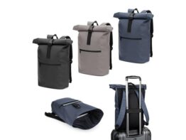 PORTLAND. PU roll top ruksak s džepom za laptop od 16″ (92534)