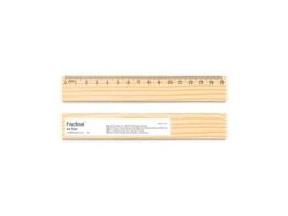 WESLEY 15. Drveno ravnalo od borovine, skala 15 cm (93659)