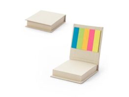 KAIRON. 2-u-1 uredski set od 100% recikliranog papira s 6 samoljepljivih blokića (93664)