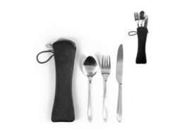 WILEY. Set pribora za jelo od 3 dijela, od nehrđajućeg čelika (94387)