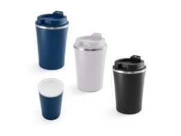 PHELPS CERAMIC. Putna šalica od nehrđajućeg čelika s keramičkom unutrašnjošću, 470 mL (94396)