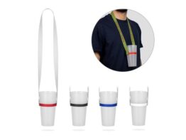 BOLTON. Poliesterska vrpca za sublimaciju sa silikonskim držačem za čaše (94416)