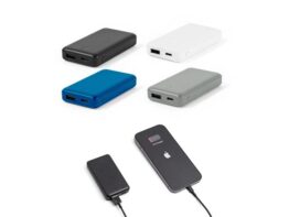 SHERYL. Prijenosna baterija 4’000 mAh od recikliranog ABS-a (100% rABS) (97195)