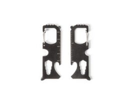 SCREWY. Multifunkcionalna kartica od nehrđajućeg čelika s 8 funkcija (98165)