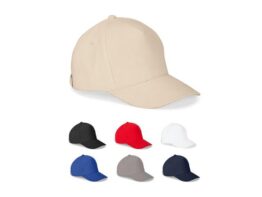 ASHTON. Kapa od 100% pamuka (260 g/m²), s 5 panela (99169)