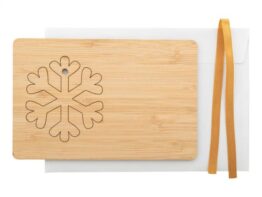 BooCard, Christmas card, snowflake