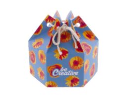 CreaBox HexaCord M, hexagonal gift box