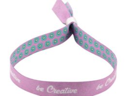 SuboWrist Alloy, custom RPET festival bracelet