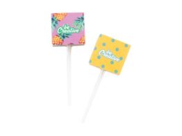 CreaLick, custom lollipop