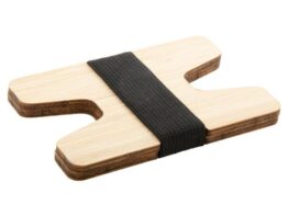 Wolly, bamboo card holder wallet