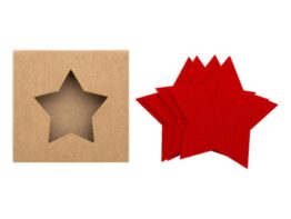 Vagnes, RPET Christmas coaster set