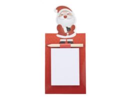 Julliste, Christmas magnetic notepad, Santa Claus