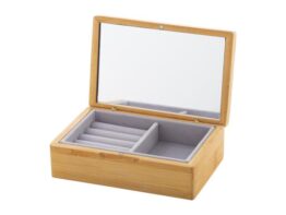 Arashi, bamboo jewellery box