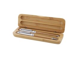 Chimon, bamboo pen set