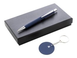 Miroset, pen and keyring set