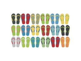 CreaPlaya, customisable beach slippers