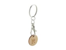 Boomarket, trolley coin keyring