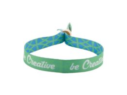 SuboWrist Eco, custom RPET festival bracelet