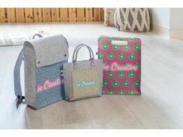 CreaFelt Shop D, custom RPET shopping bag