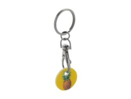 ColoShop, trolley coin keyring