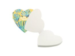 CreaStick Heart, custom sticky notepad