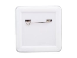 SquareBadge Maxi, pin button badge