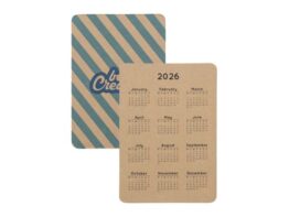 CreaDate Pocket Eco, custom pocket calendar