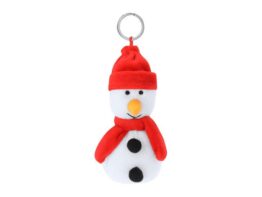 Velin, Christmas plush keyring, snowman