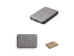 RENEWAL BATTERY. Prijenosna baterija 5’000 mAh od recikliranog PET-a (100% rPET) (97094)