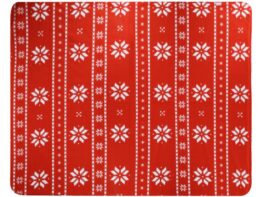 Vetrax, RPET Christmas blanket