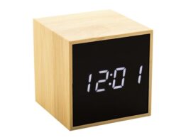 Boolarm, bamboo alarm clock