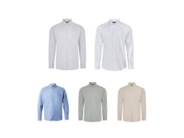 VL PRITHVI MAN. Muška Oxford košulja (180 g/m²), od pamuka (50%), poliestera (45%) i elastana (5%) (36159)