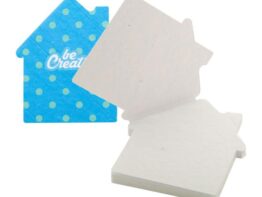 CreaStick Seed House, custom sticky notepad