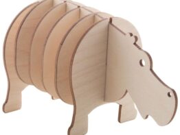 Noah, coaster set, hippo