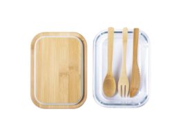 Cuttata, glass lunch box