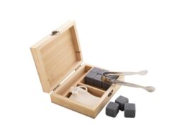 Bourbon, stone ice cube set