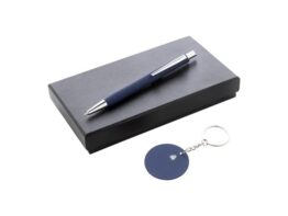 Miroset, pen and keyring set