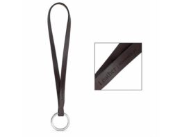 Otisnuti uzorak Lanyard LEATHER Short Slim (10 mm) (75032S)