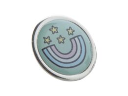 Read, metal badge