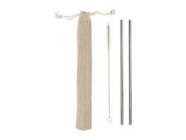 SteelSip, straw set